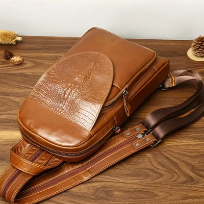 Cyrus | Crocodile Pattern Urban Backpack
