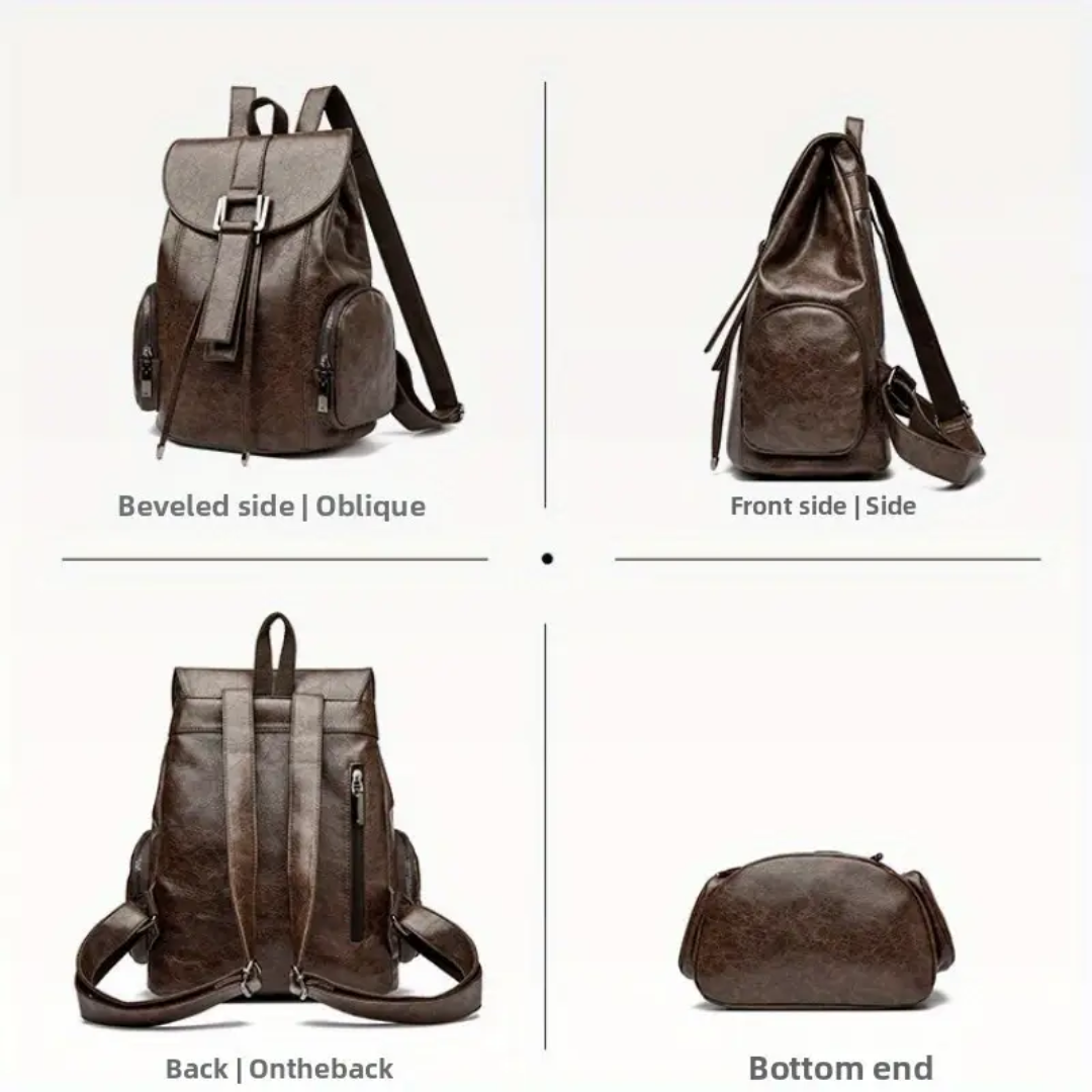 Abigail | Classic Drawstring Backpack