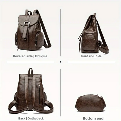 Abigail | Classic Drawstring Backpack