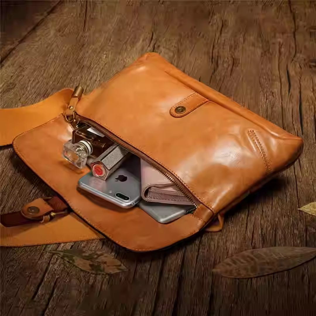 Castrel | Modern Buckle Satchel Bag