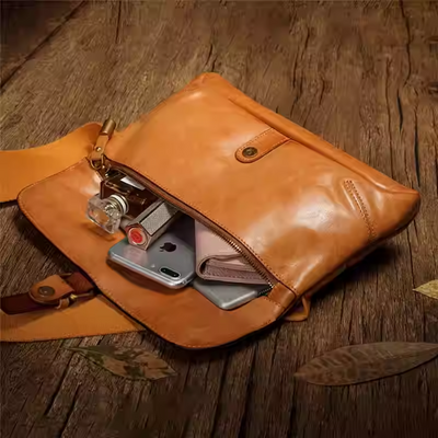 Castrel | Modern Buckle Satchel Bag
