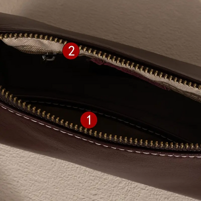 Hazel | Leather Cylinder Crossbody Bag