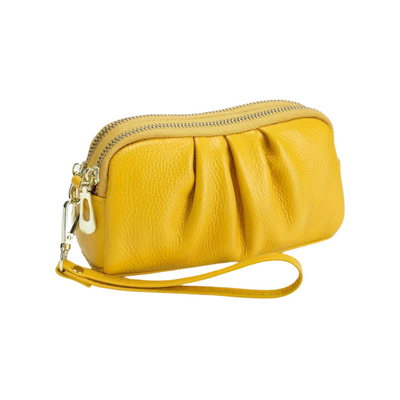 Scarlett | Compact Zip Wristlet Pouch