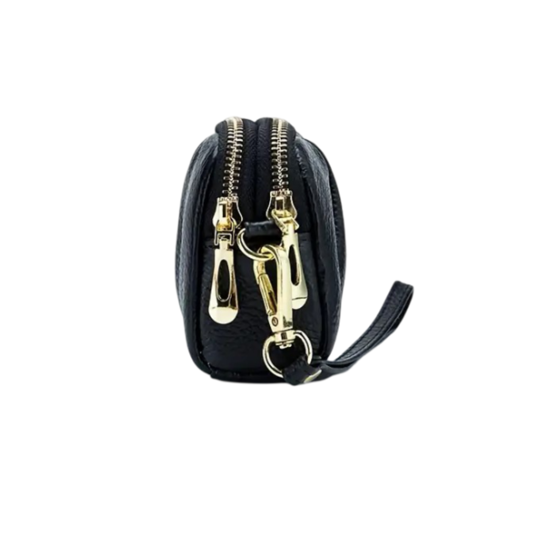 Scarlett | Compact Zip Wristlet Pouch