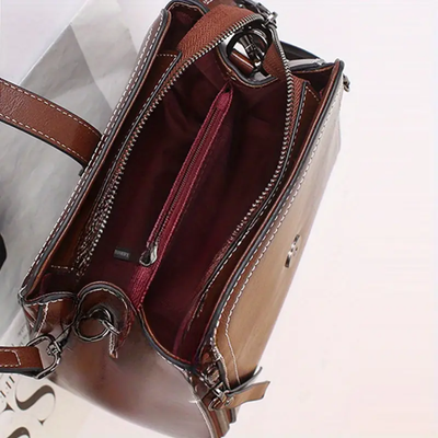 Eliza | Leather Bucket Multi-Carry Shoulder Bag