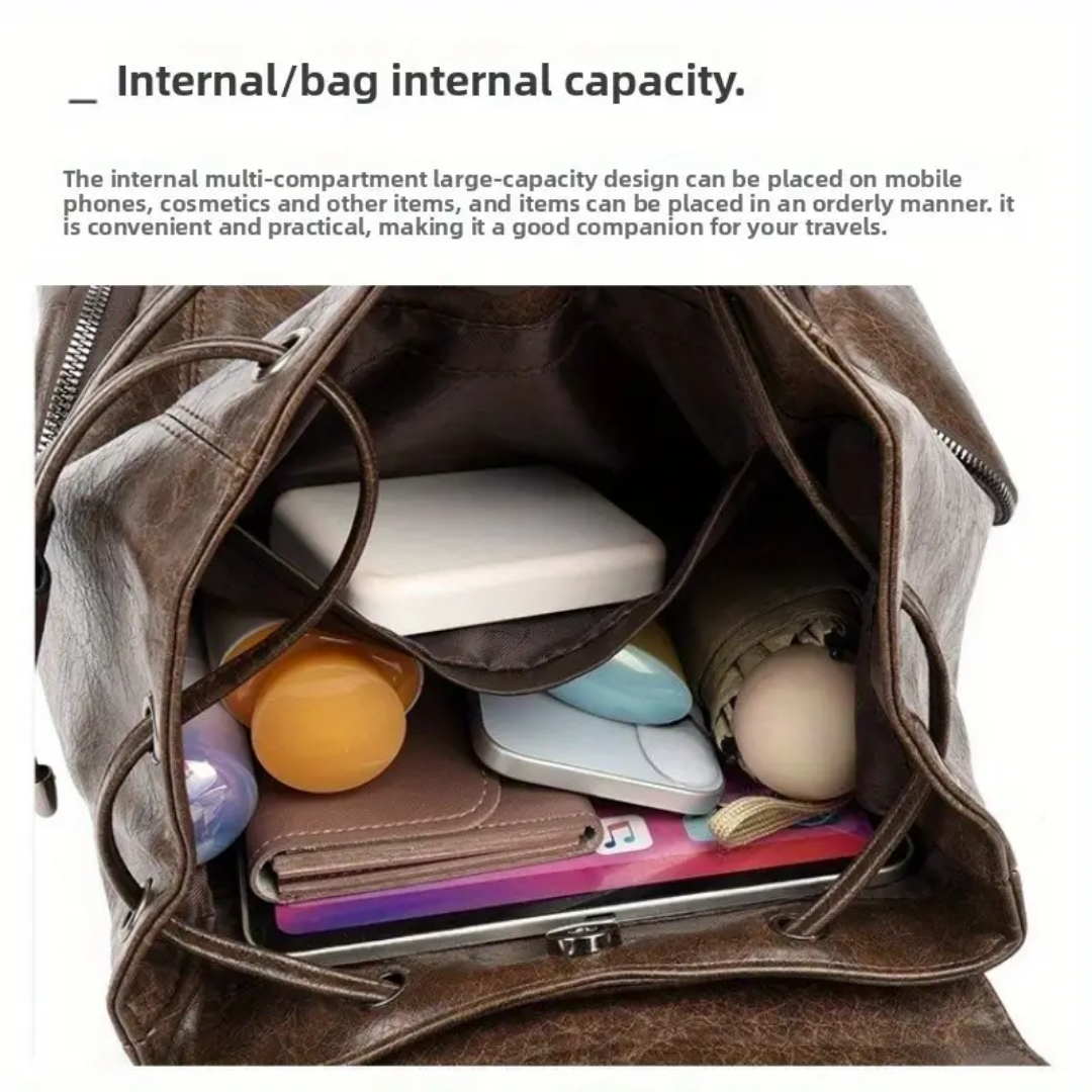 Abigail | Classic Drawstring Backpack