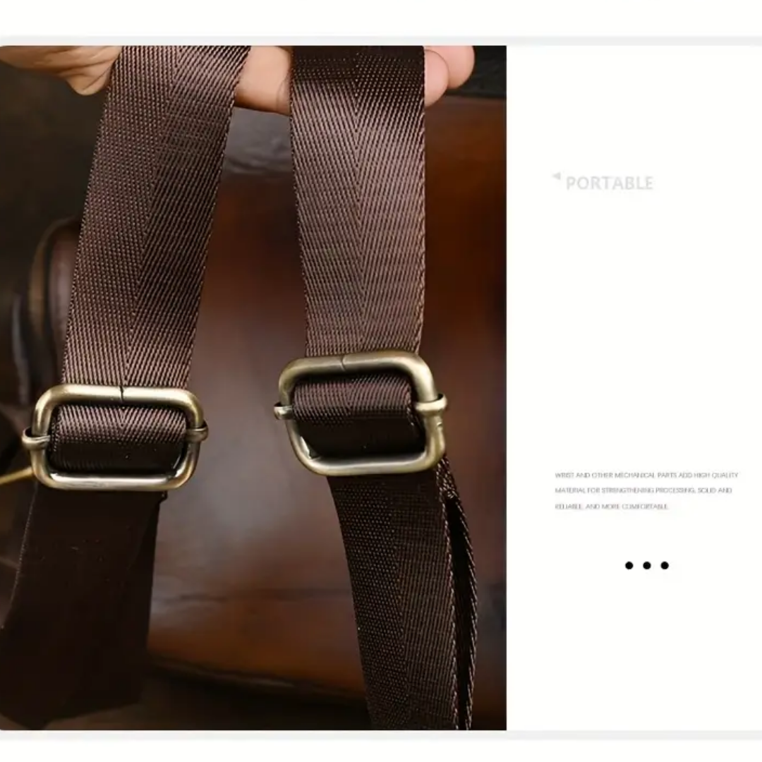 Lauren | Vintage Oval Backpack