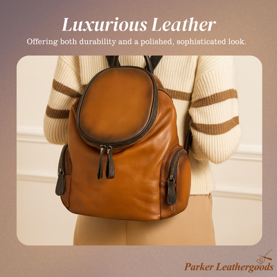 Lauren | Vintage Oval Backpack