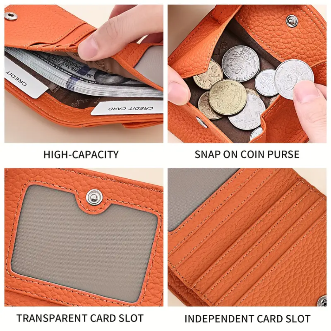 Bella | High-Capacity Trifold Wallet