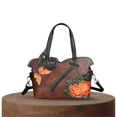 Flora | Unique Floral Accent Handbag
