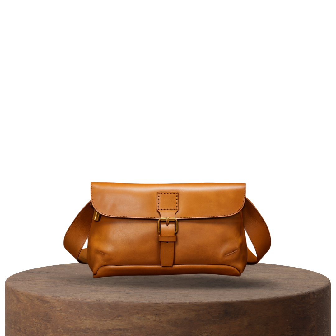 Castrel | Modern Buckle Satchel Bag