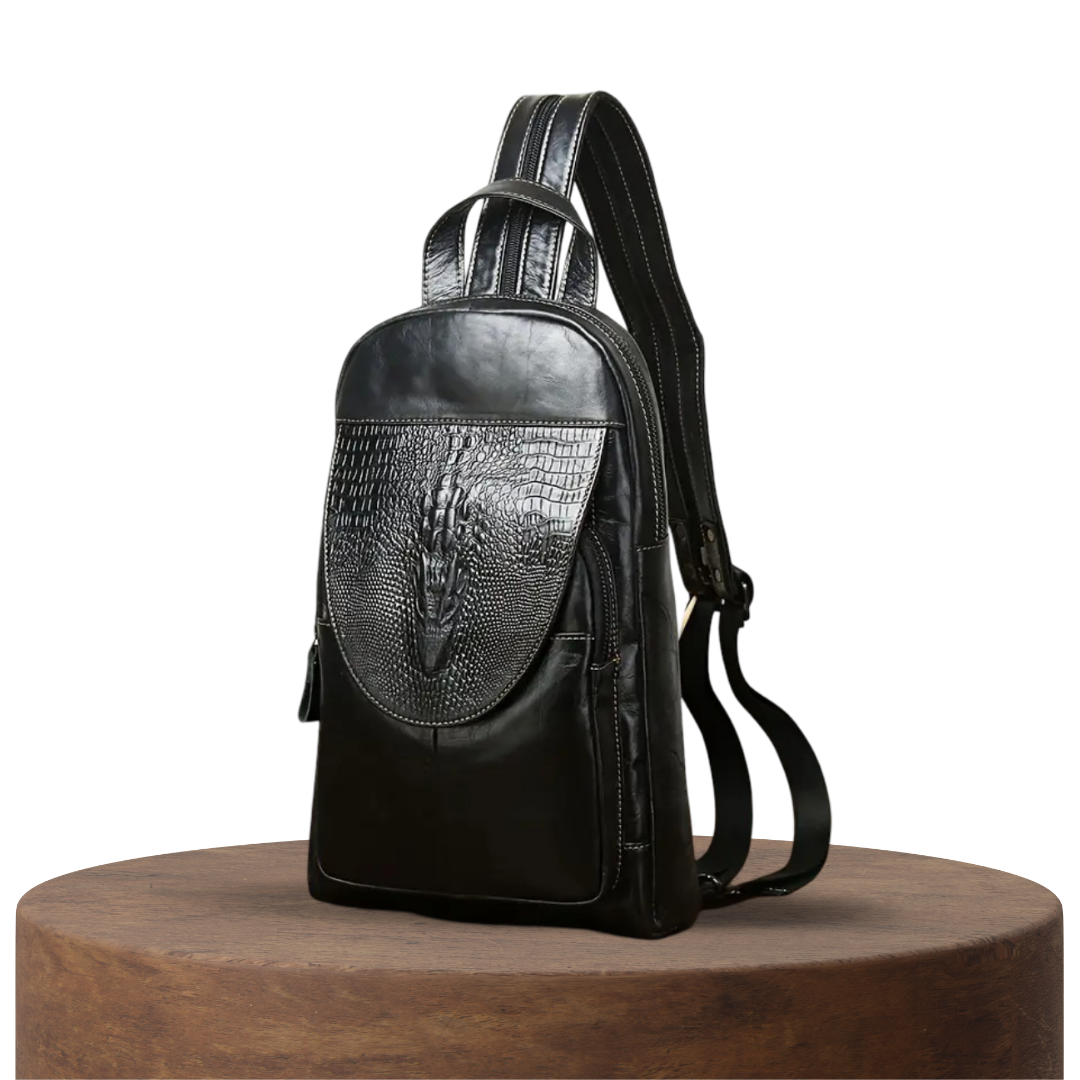 Cyrus | Crocodile Pattern Urban Backpack