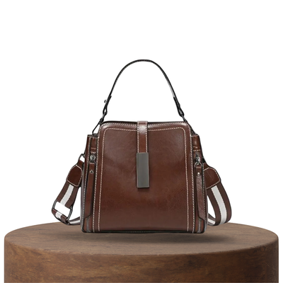 Eliza | Leather Bucket Multi-Carry Shoulder Bag