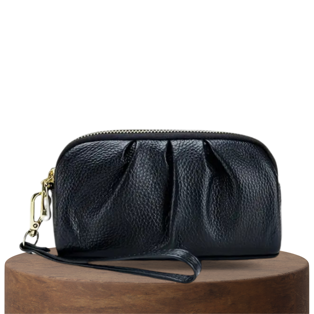 Scarlett | Compact Zip Wristlet Pouch