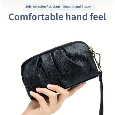 Scarlett | Compact Zip Wristlet Pouch