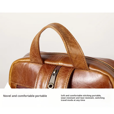 Callahan | Croc-Textured Backpack