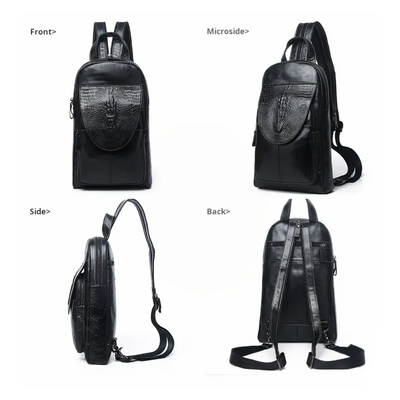 Cyrus | Crocodile Pattern Urban Backpack