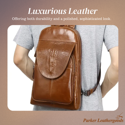 Cyrus | Crocodile Pattern Urban Backpack