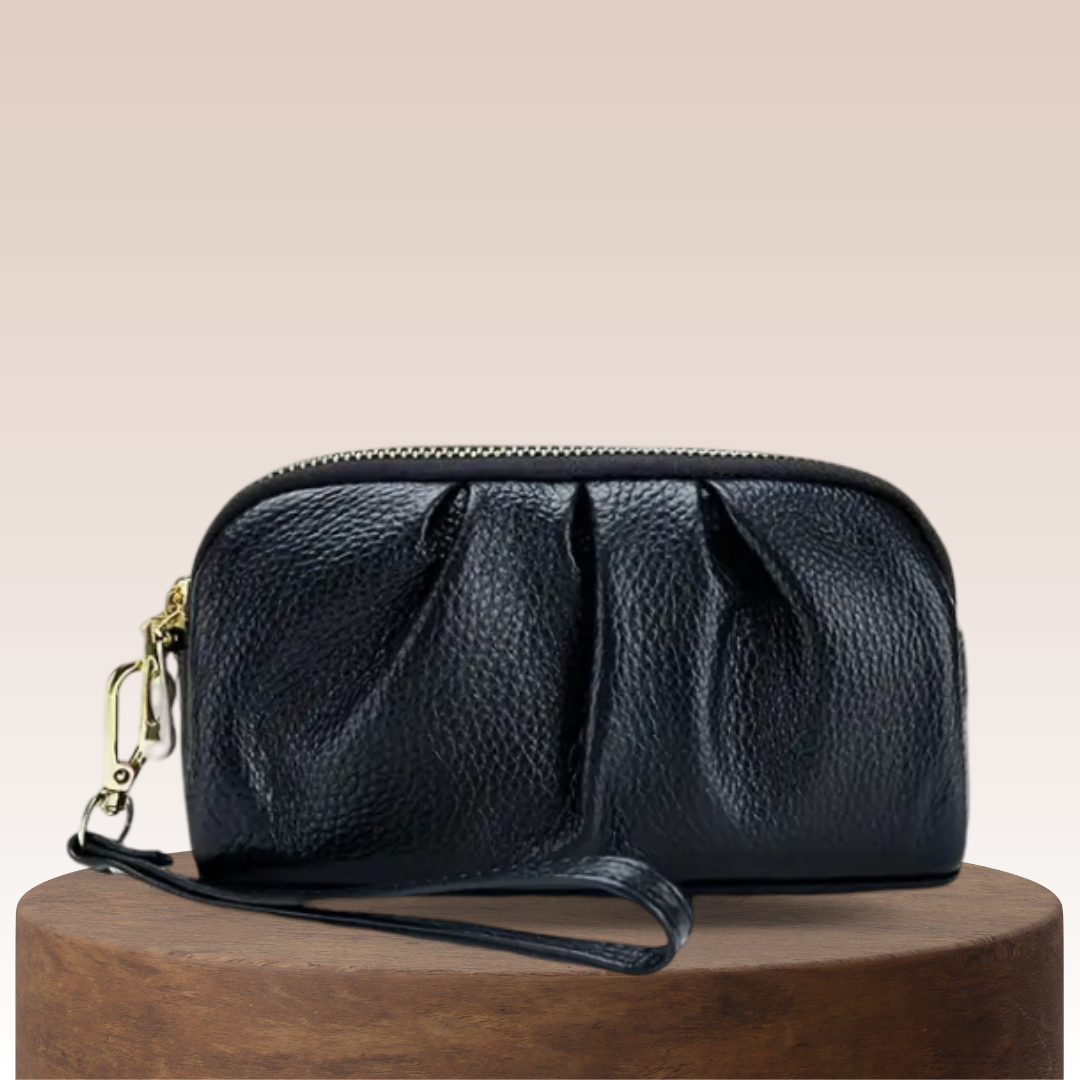 Scarlett | Compact Zip Wristlet Pouch