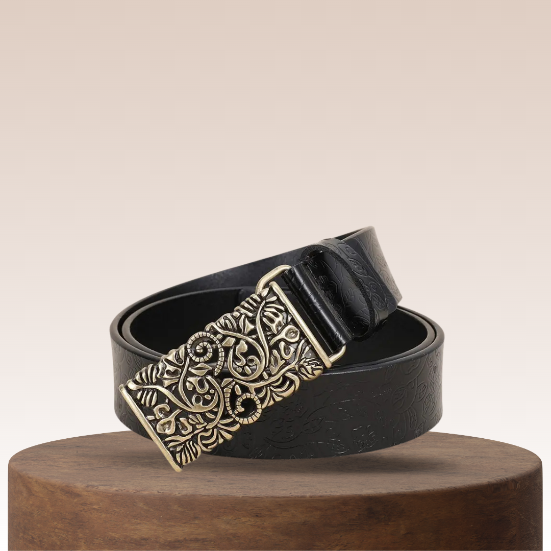 Rosetta | Vintage Wide Fashion Belt