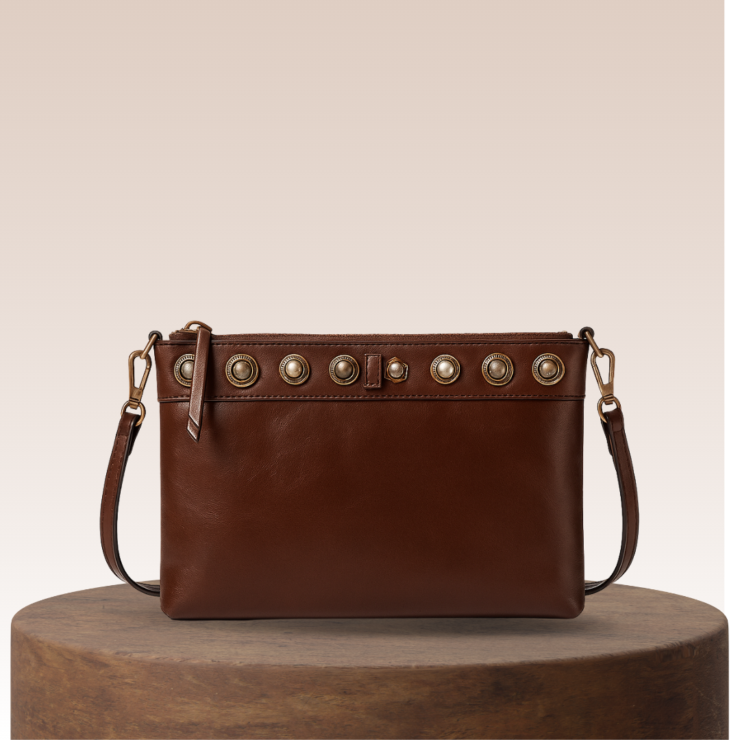 Bravine | Timeless Studded Crossbody Bag