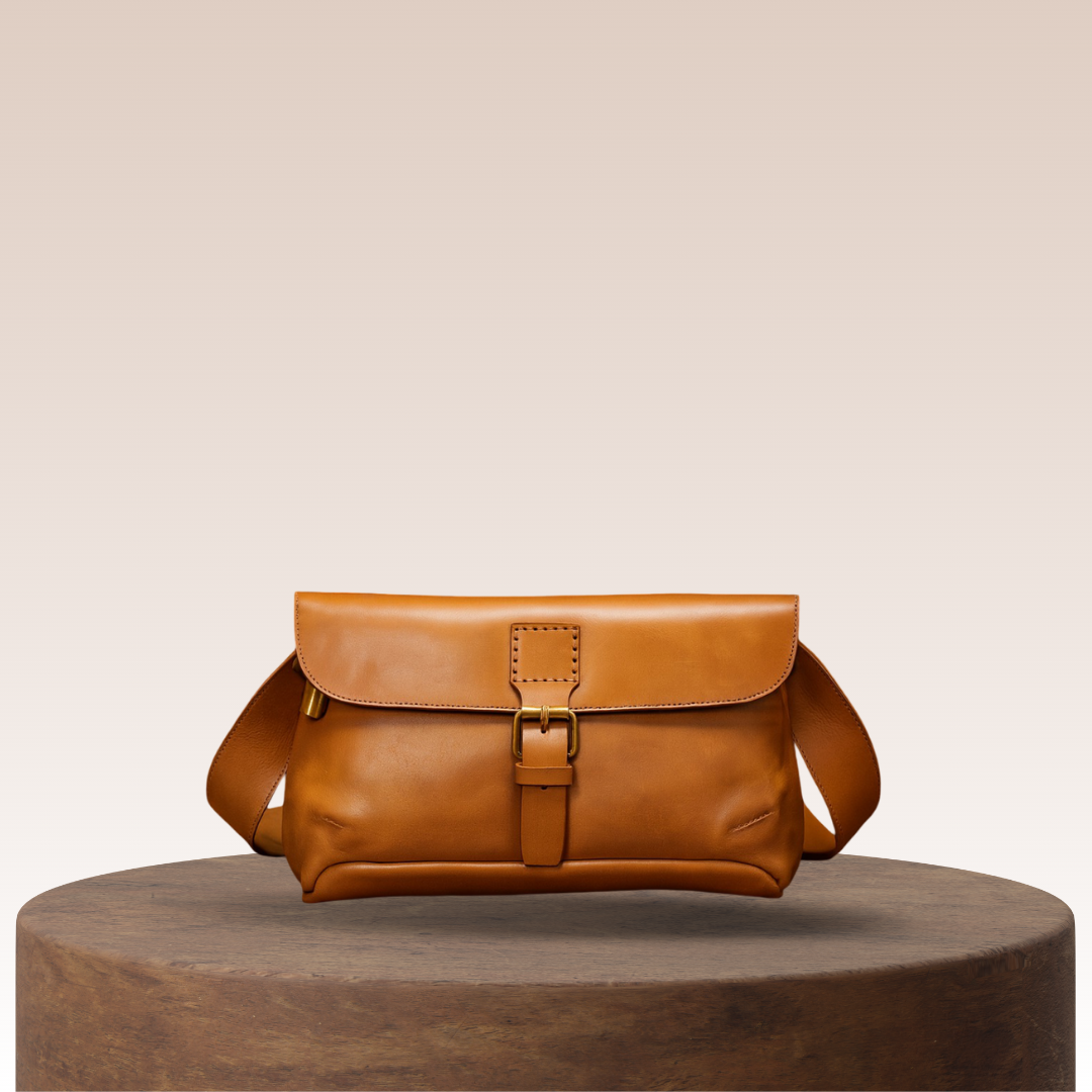 Castrel | Modern Buckle Satchel Bag