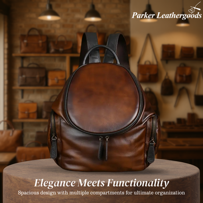 Lauren | Vintage Oval Backpack