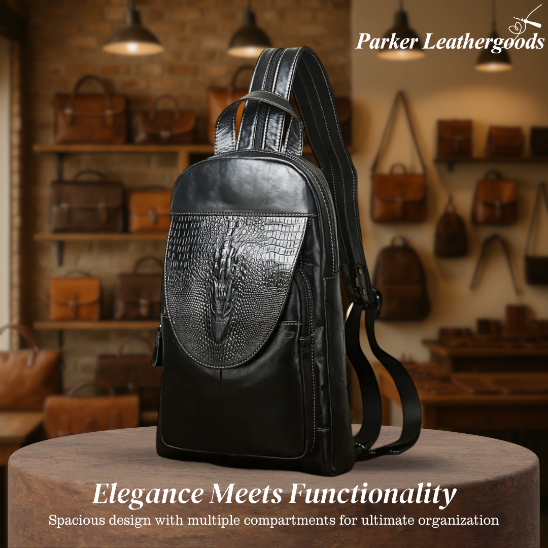 Cyrus | Crocodile Pattern Urban Backpack