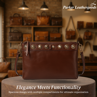 Bravine | Timeless Studded Crossbody Bag