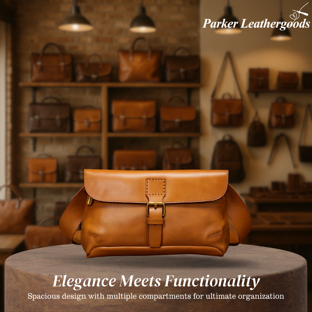 Castrel | Modern Buckle Satchel Bag