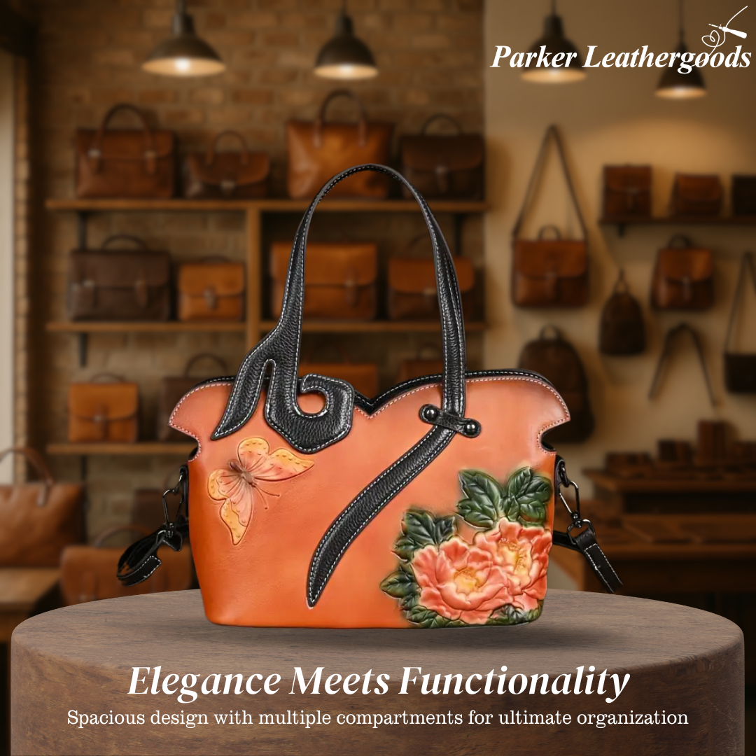 Flora | Unique Floral Accent Handbag
