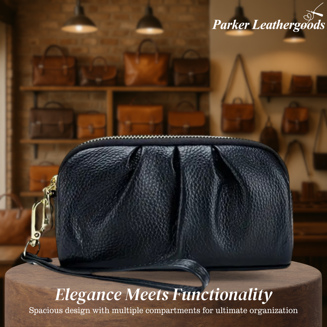 Scarlett | Compact Zip Wristlet Pouch