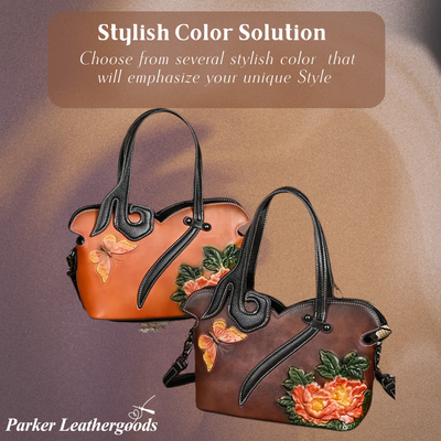 Flora | Unique Floral Accent Handbag