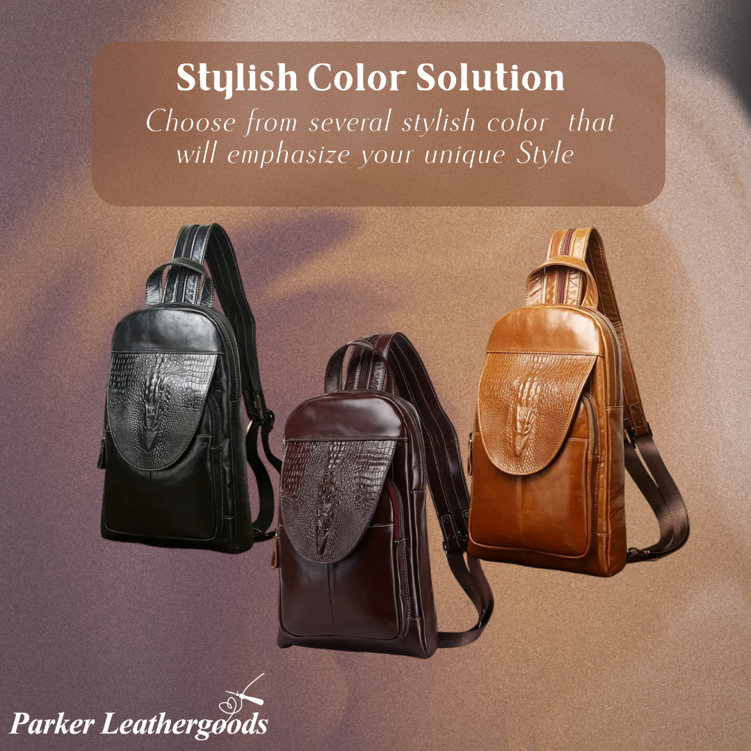 Cyrus | Crocodile Pattern Urban Backpack