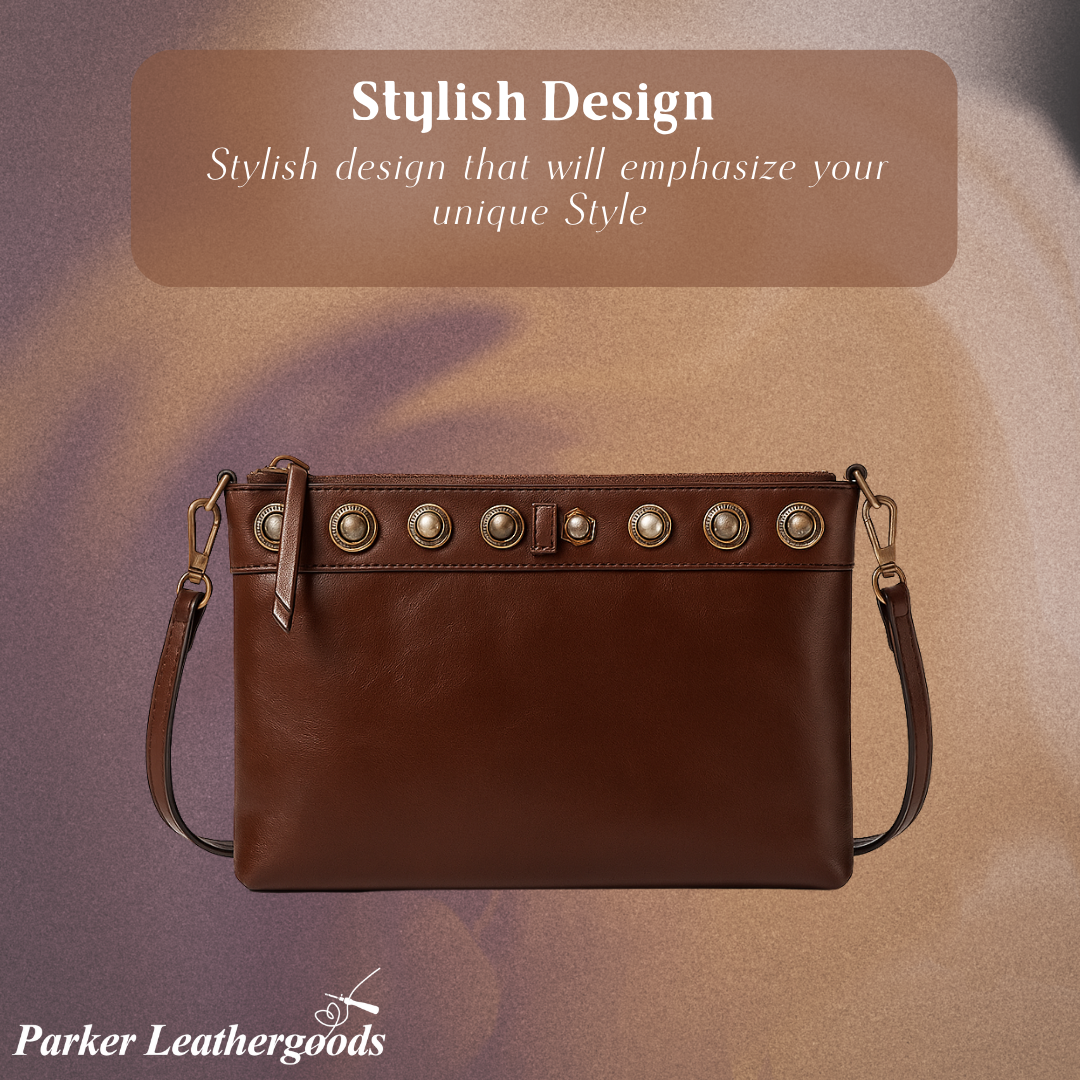 Bravine | Timeless Studded Crossbody Bag