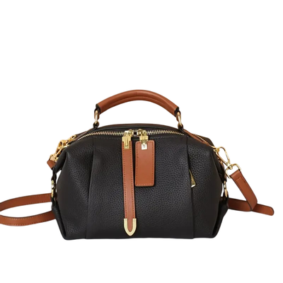 Lucy | Roomy Interior Leather Barrel Bag
