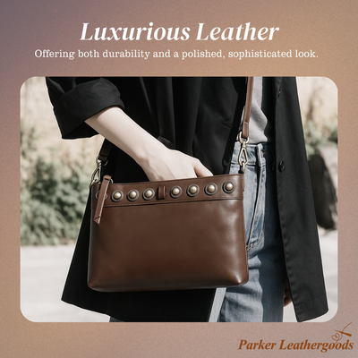 Bravine | Timeless Studded Crossbody Bag