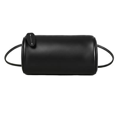 Hazel | Leather Cylinder Crossbody Bag