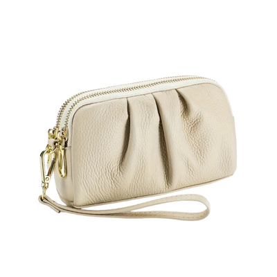 Scarlett | Compact Zip Wristlet Pouch