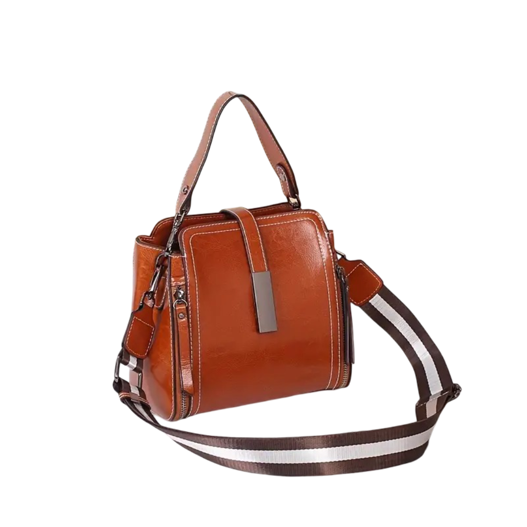 Eliza | Leather Bucket Multi-Carry Shoulder Bag