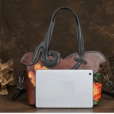 Flora | Unique Floral Accent Handbag