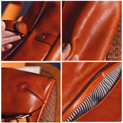 Castrel | Modern Buckle Satchel Bag