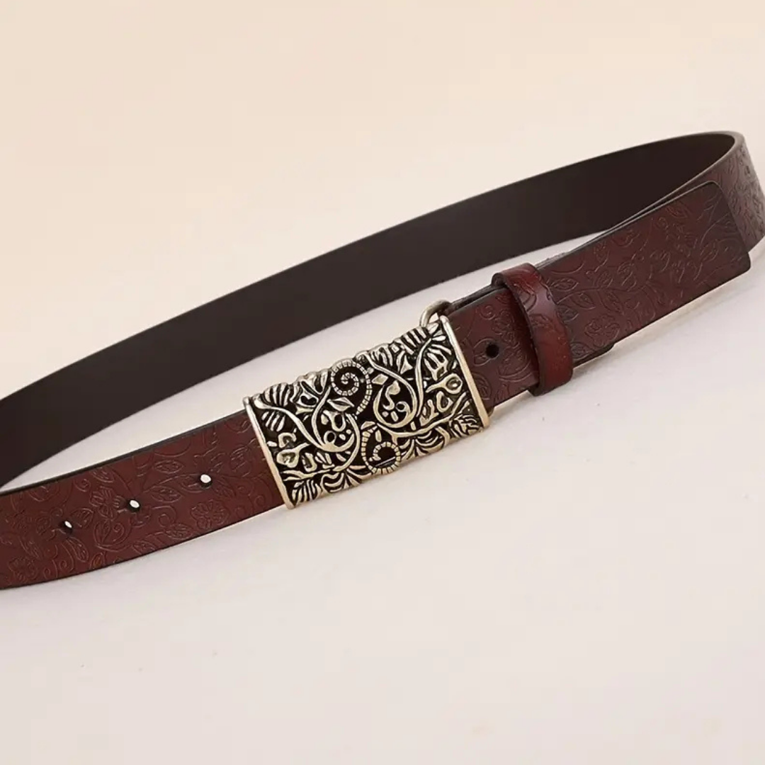 Rosetta | Vintage Wide Fashion Belt