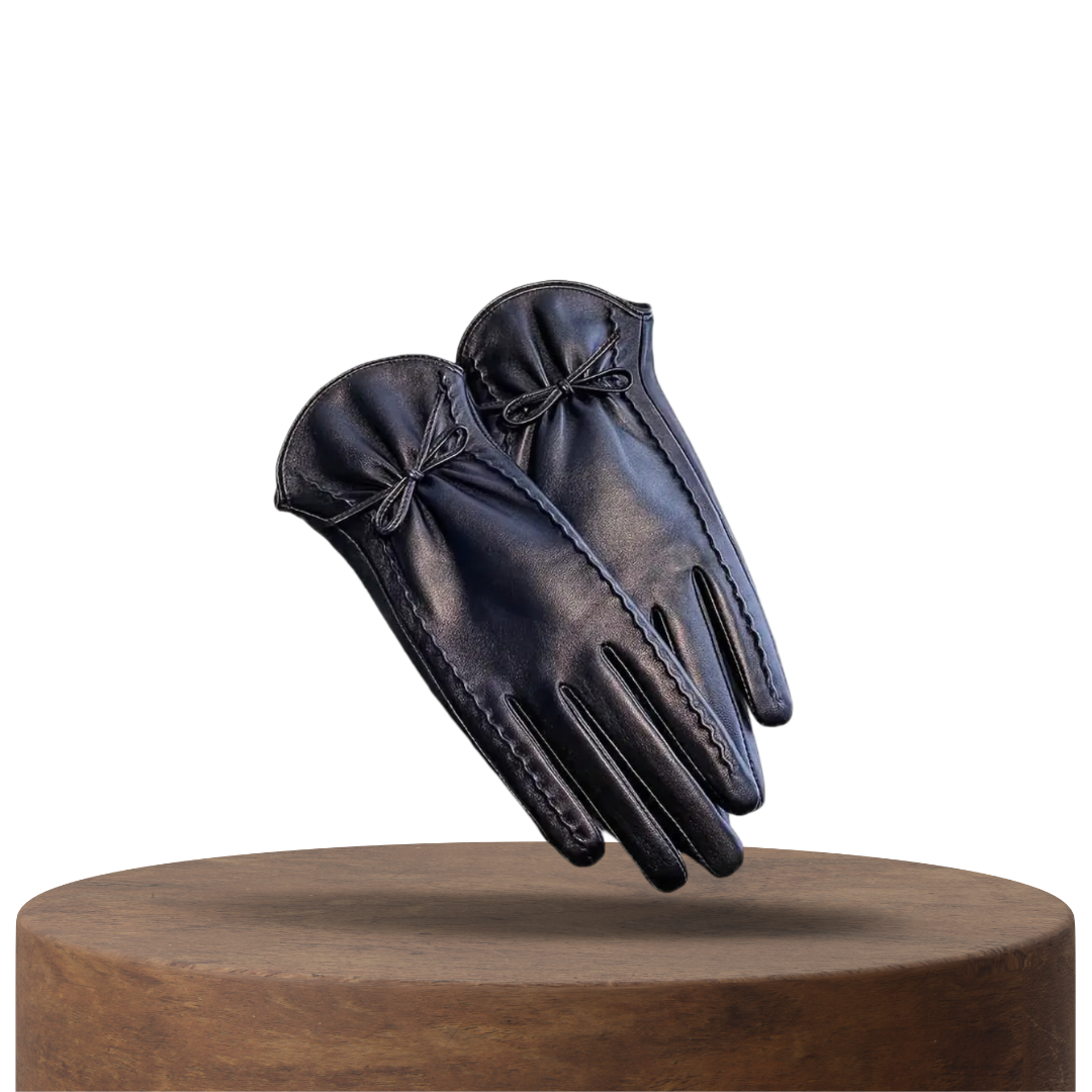 Edna | Bow Accent Gloves