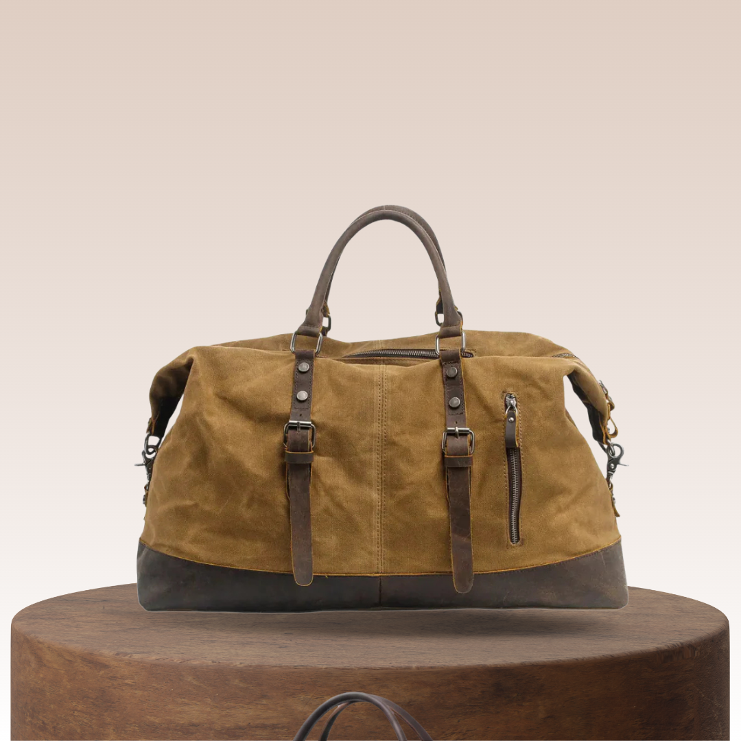 Billie | Large Interior Canvas Duffel Bag