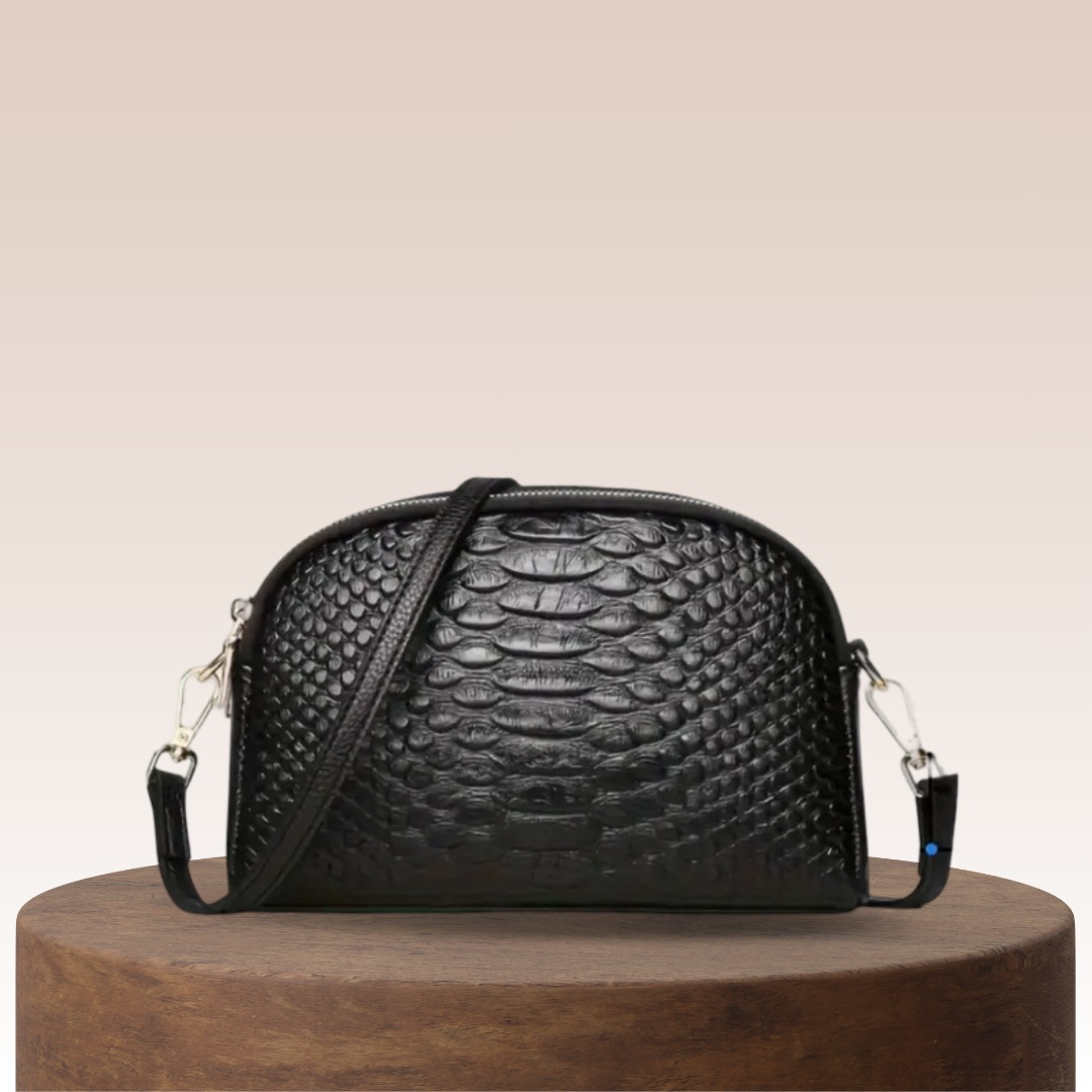 Crovella | Crocodile Texture Shoulder Bag
