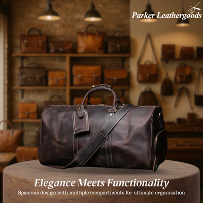 Sailor | Travel Leather Getaways Duffel Bag