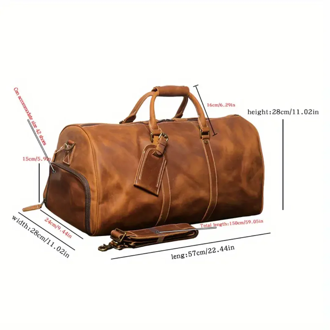 Sailor | Travel Leather Getaways Duffel Bag