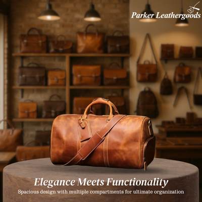 Marissa | Classic Crafted Travel Leather Duffel Bag