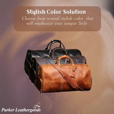 Marissa | Classic Crafted Travel Leather Duffel Bag